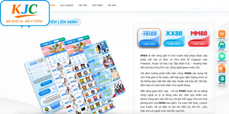 Những thành viên chủ chốt của tập đoàn KJC