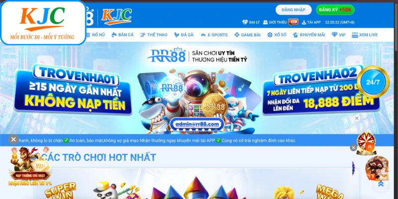 RR88 gia nhập liên minh KJC cùng nhau phát triển